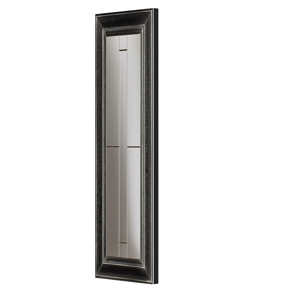 Кухонный шкаф 1-дверный 960х300х315мм Белый витрина